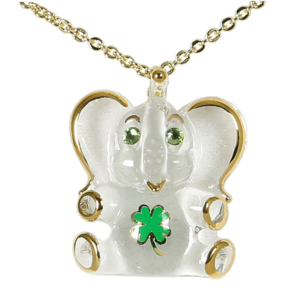 Elephant Necklace, Cute Animal Jewelry, Elephant Gift Charm, Kids Necklace, Elephant Pendant Necklace, Handcrafted Gift