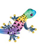 Gecko Lizard Figurine, Glass Gypsy Colorful Gecko, Reptile Lizard, Handmade Gifts Ideas, Home Decoration