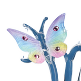 Gift for Mom Handmade Glass Butterfly Figurine I Love You Mom